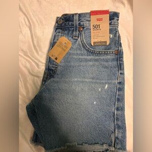 Levi’s 501 original high rise shorts!